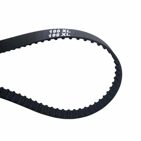100XL 037 Timing Belt 3/8" Width 50 Teeth Black Cogged Rubber Geared Drive Belt (100XL037) belt-drive turntable,vinyl record player,audiophile turntable,