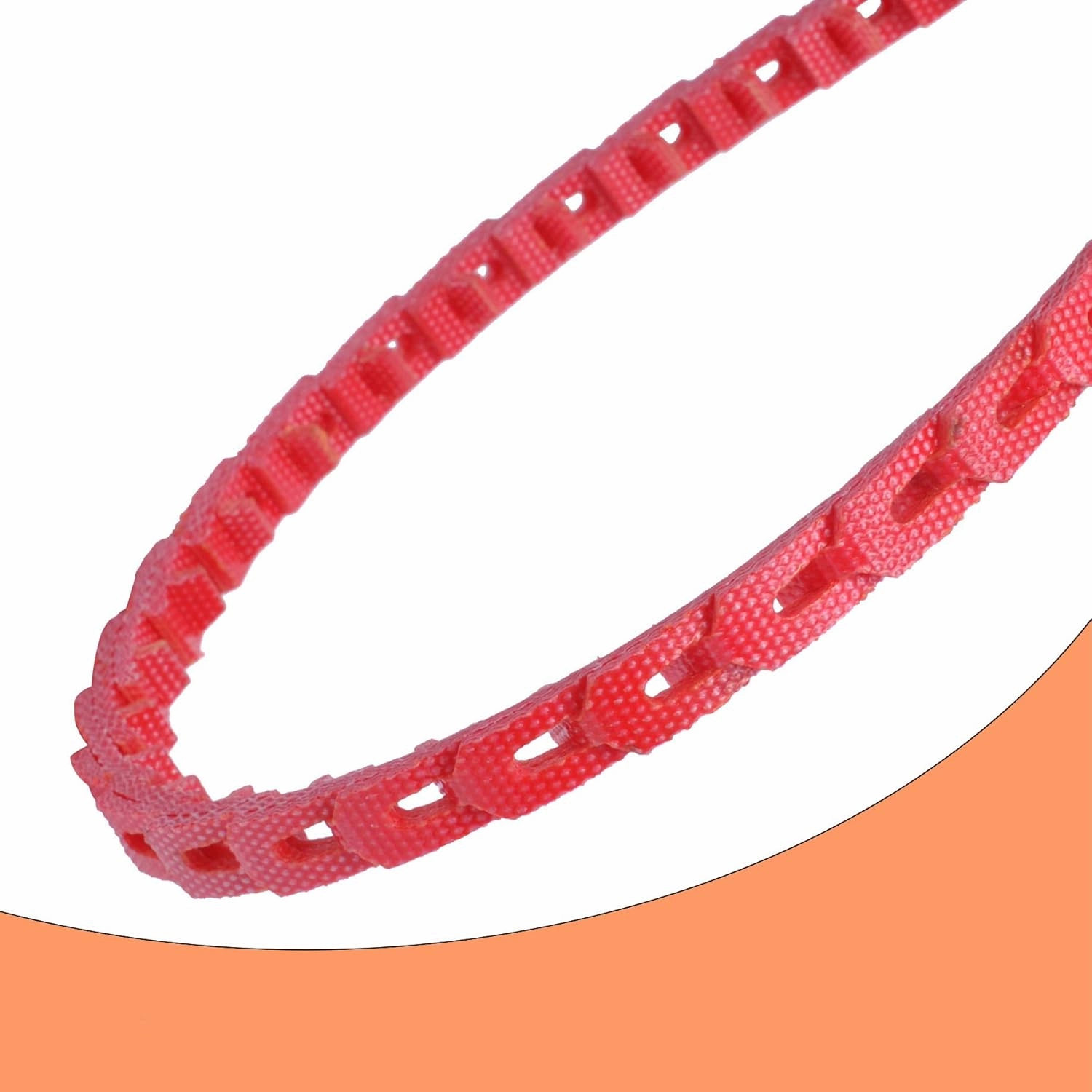 10FT Power Twist V Belt,1/2-Inch x 10 Feet A Type, Adjustable Link Belt for Table Saw/Wood Lathe/Drill Presses