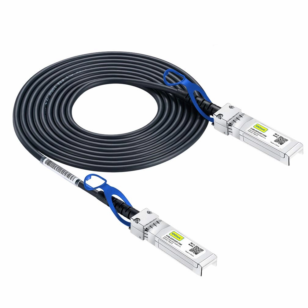 10Gtek 25G SFP28 SFP  DAC Cable - 25GBASE-CR SFP28 to SFP28 Passive Direct Attach Copper Twinax Cable for Cisco SFP-H25GB-CU3M, Ubiquiti UC-DAC-SFP28, Supermicro and More, 3-Meter(10ft) DAC,USB audio converter,digital to analog converter,