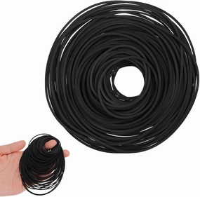 120 PCS Recorder Rubber Belts, 40-135 Mm Cassette Recorder Belts, Repair Maintenance Mix Cassette Tape Machine Rubber Belts, Record Player Belt for DVD LD VCR CD Repeater Drives belt-drive turntable,vinyl record player,audiophile turntable,