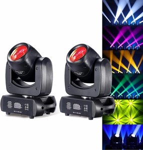 120W LED Moving Head Dj Light Roto Prism Beam Stage Lights 2 Pack, 8 GOBOs 8 Colors DMX 512 12CH Sound for Disco Party Stage Lighting direct-drive turntable,DJ turntable,hi-torque vinyl deck,