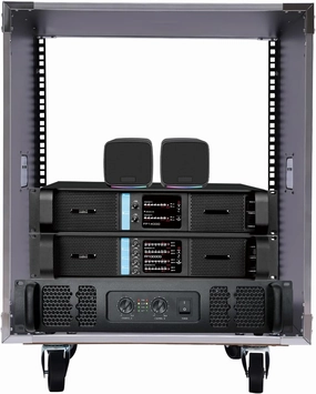 12U Network Server Cabinet, Rolling Network Rack, Portable Server Rack, Built-in Handle, Audio Rack, Equipment Rack for Ktv Private Rooms, Concert Halls, Conference Rooms audio rack,hi-fi component stand,media shelf,