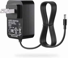 12V Power Cord for Audio-Technica AT-LP60X AT-LP120XUSB-BK,Sony PS-LX310BT, 1 by ONE 1-AD07US01, Fluance RT 81 Direct-Drive Turntable Record Player AC Adapter Power Supply direct-drive turntable,DJ turntable,hi-torque vinyl deck,