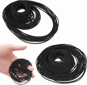 150pcs Cassette Belts,Cassette Player Belts, Cassettes Deck Belt Replacement 40-135mm, Repair and Maintenance Hybrid Flat Cassettes VCR Belt, for DVD CD LD VCR Repeater Drive 1mm Width,Black belt-drive turntable,vinyl record player,audiophile turntable,