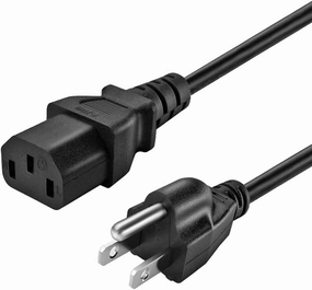 15FT AC Power Cord Compatible with ION Block Rocker, Job Rocker, Explorer Portable Speaker System, ION iPA76C iPA76A iPA76S IPA23 Block Party & Live Wall Cable Charger 3 Prong Replacement power amplifier,stereo amp,hi-fi power amp,