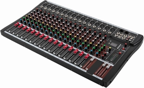 16 Channel Mixer Sound Board Console, Professional Studio DJ Audio Sound Mixer Console with Bluetooth USB, Ultra Low Noise KTV Adjust Music Atmosphere (16 Channel) mixer console,audio mixing desk,DJ console,