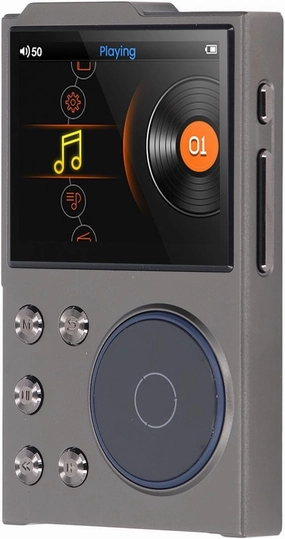 16GB HiFi MP3 Player with Bluetooth, Digital Audio Player 2.4 Inch HD Screen Lossless Music Player for Audible, Home Sound System DSD FLAC HD HiFi Portable MP3 Player hi-res portable player,digital audio player,DAP lossless,