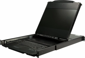 17" HD Rackmount KVM Console - Dual Rail rackmount gear,audio rack equipment,studio rackmounts,
