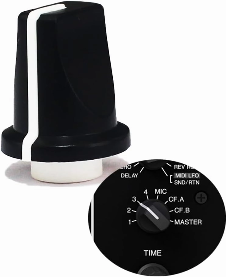 1pc MASTER Sound Channel Selection Fader Knobs Replacement MST Rotary Knob Potentiometer Cap for DJ Controller Mixer Console Pioneer XDJ-RX RX2 DJM700 800 750 850 750MK2 900nexus 900SRT (BKmst) mixer console,audio mixing desk,DJ console,
