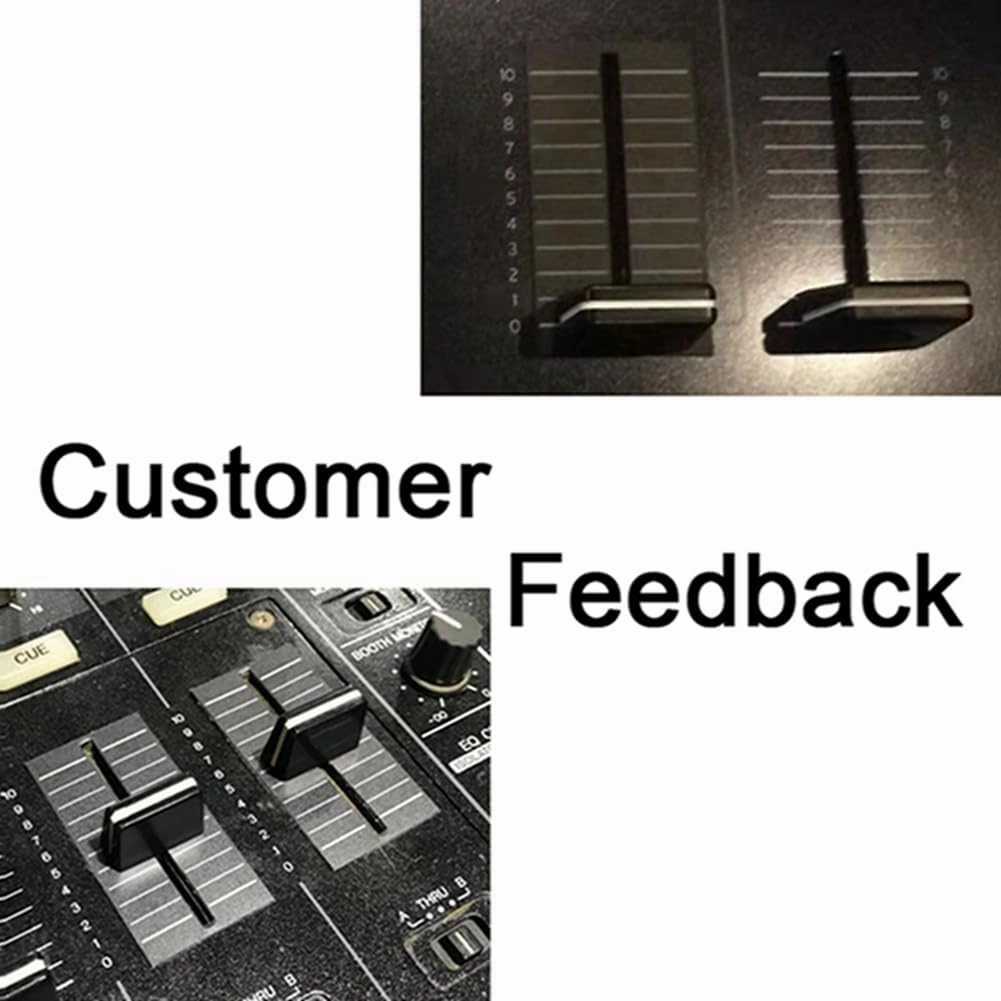 1pc Scale Protection Sticker of Fader Slider, Cover Skin Accessories of Crosscut for DJ Controller Mixer Console Pioneer DJMDDJXDJ, Sturdy, Scratch Resistant, Bubble-Free (1pc)