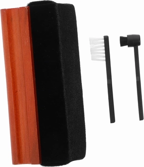 1Set Vinyl Record Cleaning Kit Static Record Brush Stylus Cleaner for Turntable Albums Portable Non Damaging Maintenance Tools for Audio Equipment record cleaning kit,vinyl cleaner,stylus brush set,