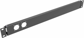1U Hinged Rack Panel 2D XLR HDMI Audio Rack Mount Panel for 19 inches Rack Mount (2D) audio rack,hi-fi component stand,media shelf,