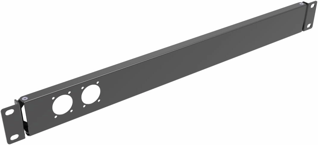 1U Hinged Rack Panel 2D XLR HDMI Audio Rack Mount Panel for 19 inches Rack Mount (2D) audio rack,hi-fi component stand,media shelf,
