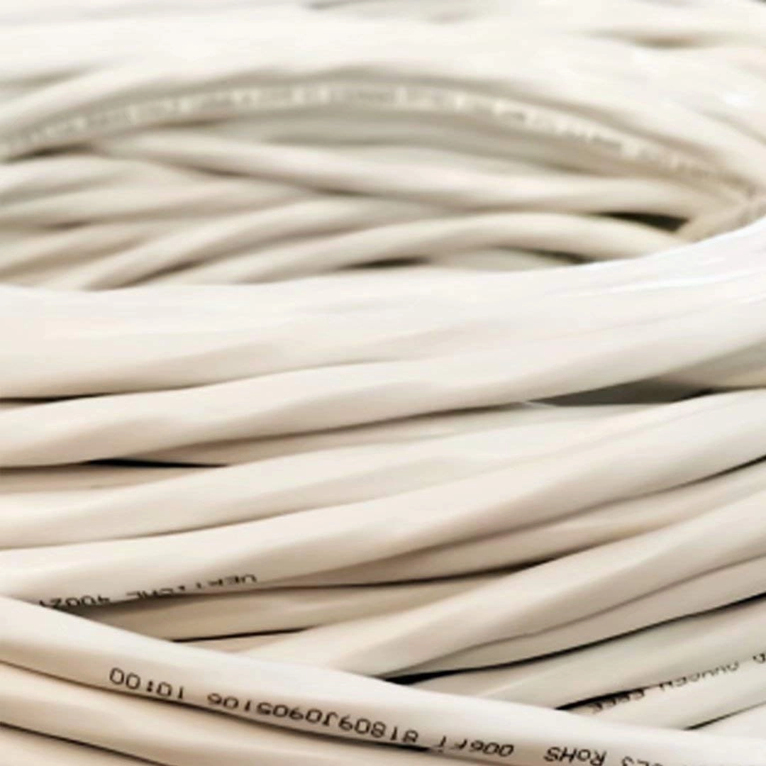 200Feet 16AWG 2 Conductor Speaker Wire 16/2 200Ft 99.9% Oxygen Free Copper ETL Listed & CL3 Indoor Speaker Cable White