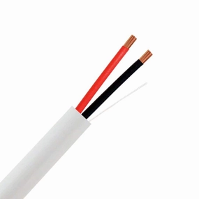 200Feet 16AWG 2 Conductor Speaker Wire 16/2 200Ft 99.9% Oxygen Free Copper ETL Listed & CL3 Indoor Speaker Cable White speaker cable,audio wire,hi-fi speaker cord,