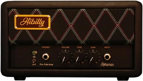 2025 Retroman Pre-Tube Guitar Amplifier Head -Compact and Powerful Amp for Professional Performances and Practice Sessions Black Color tube amplifier,valve amp,audiophile tube stereo,