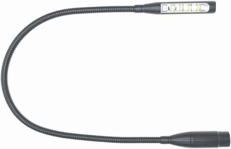 24 Inch LED Lamp XLR 4Pin DJ Gooseneck Lamp for Yamaha BEHRINGER Mixer with 4-Pin XLR Connection (XLR 4Pin Port)