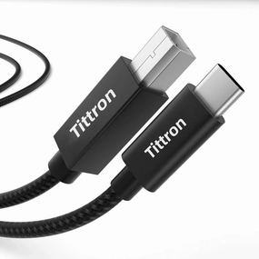 2.0m USB-C to Type-B MIDI Interface Cable for MIDI Keyboards/Controllers - MIDI-CB200, Metal wireless audio bridge,Bluetooth transmitter,WiFi audio link,