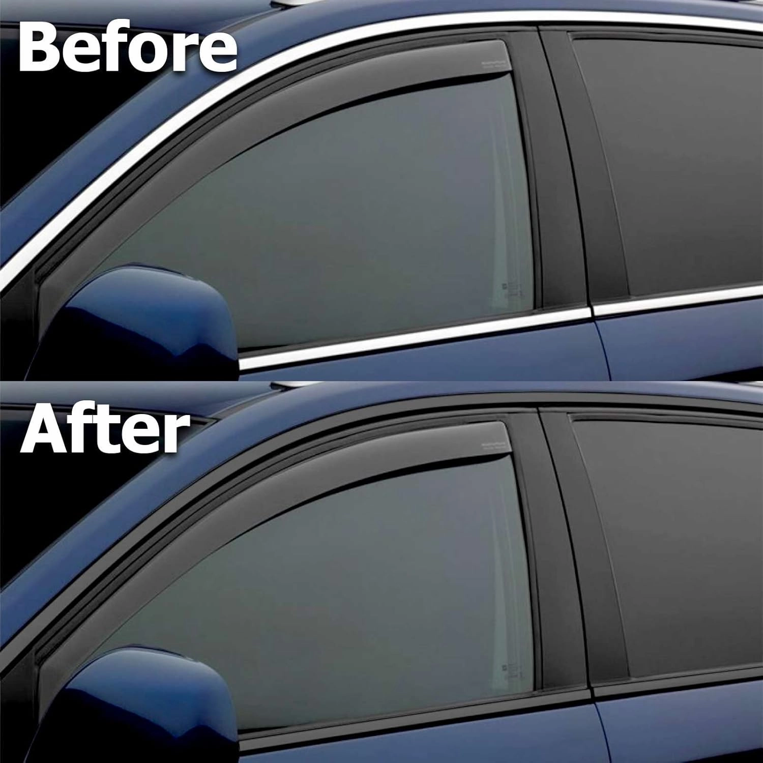 2 inches x 50 Feet Satin Black 3M 2080 Vinyl Wrap Kit for Black Out Chrome Delete Window Trim Door Trim with Tool Kit