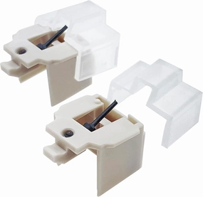 2 Pack ATN3600L Record Player Needles Replacement, Compatible with Audio-Technica AT-LP60X, AT-LP60XBT, and AT-LP60XBT-USB Vinyl Record Player turntable cartridge,phono cartridge,MM MC stylus,