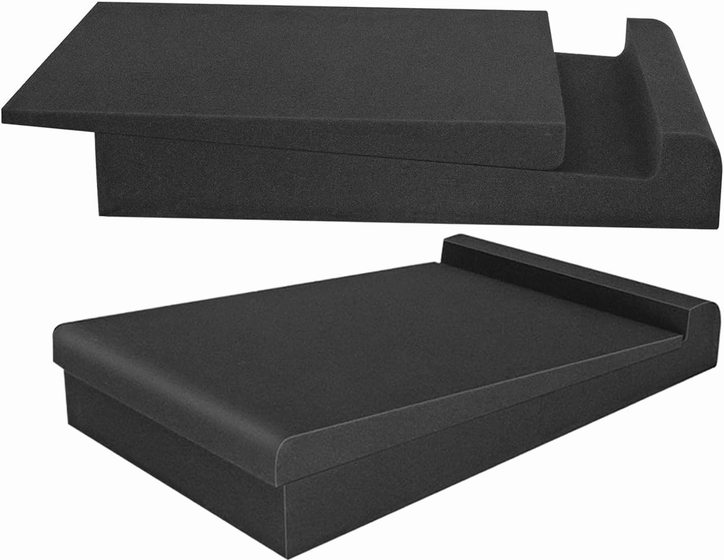 2 Pack Studio Monitor Isolation Pads for Large Speakers 6.5 7 8 Inches Sound Insulation Studio Foam Prevents Vibrations Acoustic Speaker Isolation Pad High Density Fits Most Stands studio monitors,nearfield speakers,mixing reference monitors,
