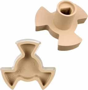 2 PCS Microwave Turntable Coupler, Microwave Oven Turntable Roller Guide Support Glass Tray Drive Coupling Replacement, Microwave-Oven Roller Guide Support for Microwaves Plates Shaft Length 0.59inch direct-drive turntable,DJ turntable,hi-torque vinyl deck