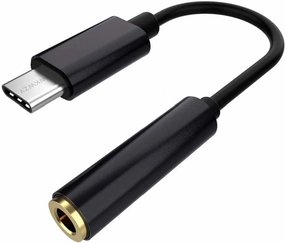 32Bit USB C DAC AMP Headphone Adapter Portable Amplifier Male to Female 3.5mm Audio Cable Premium Sound Enhancer for Phones iPad Pro MacBook Switch PS5 Black DAC,USB audio converter,digital to analog converter,