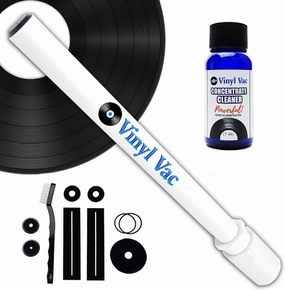 33 Combo Record Cleaning Kit 33 Concentrate Cleaner (1 oz) w/NO Alcohol - Safe for Your Records! Vinyl Record Cleaner Kit Attaches to Your Wet/Dry vac record cleaning kit,vinyl cleaner,stylus brush set,