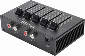 3 Band EQ Phono Preamp for Turntable, 12dB Gain HIFI Sound, Aluminum Alloy Low Noise Design, 5V Powered with Volume and Balance Control balanced output player,audiophile player,hi-res digital player,