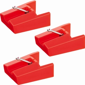 3 Pack Replacement Stylus Turntable Record Player Needle for ION LCT04RS, ION TTUSB,TTUSB10,Phonograph CR24003A, CR2402C, CR2413A, CR245, CR246, CR249, CR6001A, CR6004A, CR6249A turntable cartridge,phono cartridge,MM MC stylus,