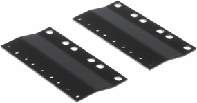 3RU Rack Adapter (3 Rack Unit) - Sleek Design and Made from Alloy Steel - Server Rack Adapter Converts 23" Rack to 19" Spacing, for Computers, or Network Equipment - (Black) music server,hi-fi media server,digital audio storage,
