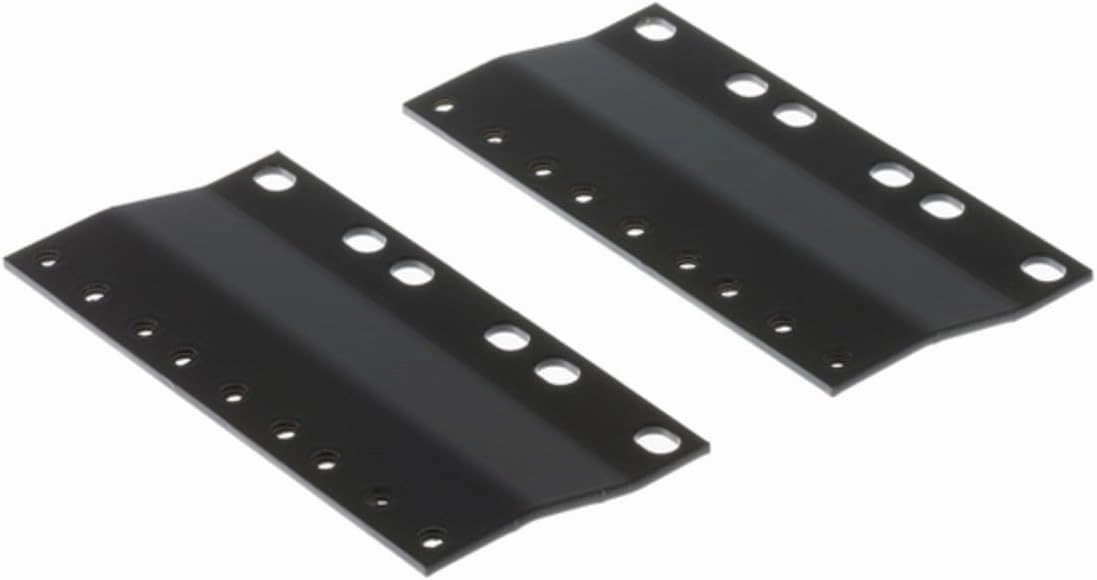 3RU Rack Adapter (3 Rack Unit) - Sleek Design and Made from Alloy Steel - Server Rack Adapter Converts 23" Rack to 19" Spacing, for Computers, or Network Equipment - (Black) music server,hi-fi media server,digital audio storage,