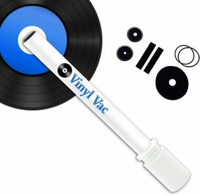 45-45 RPM Record Cleaning Kit - Record Vacuum Wand for Deep Cleaning (Attaches to Vac Hose) record cleaning kit,vinyl cleaner,stylus brush set,