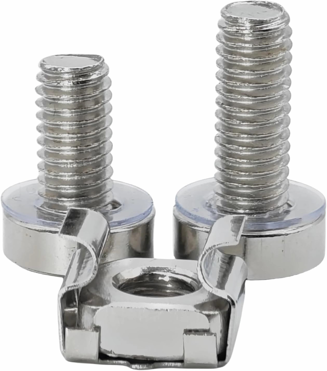 45 Pack Server Rack Screws and Cage Nuts, M6 x 16mm & M6 x 20mm Rack Mount Screws for Audio Server Console, Server Cabinet, Routers audio rack,hi-fi component stand,media shelf,