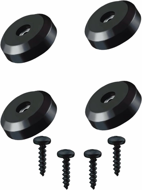4-Packs Rubber Feet Subwoofer Isolation Pad for Guitar Amplifier Speaker Isolation Feet with Screws isolation pads,speaker feet,vibration dampeners,