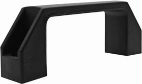 4 Pcs Square Black Plastic Pull Handles 90mm Hole Centers Square Handles, Suitable for Luggage Mechanical Equipment Cabinet Handles equipment cabinet,AV gear cabinet,component enclosure,