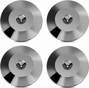 4Pcs Pure Copper Shockproof Speaker Isolation Spikes Foot Subwoofer Base Pad for Shock Absorption of HiFi HiFi Turntable Subwoofer Loudspeaker Amplifier CD DVD Player isolation pads,speaker feet,vibration dampeners,