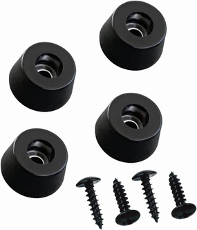 4Pcs Speaker Isolation Pad, Rubber Feet Kit for Appliances Guitar Amps Speaker Cabinets Audio Turntable Cutting Board Feet Furniture Feet isolation pads,speaker feet,vibration dampeners,