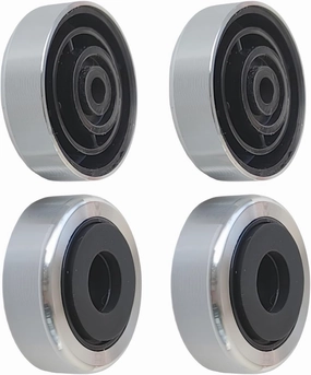 4pieces Turntable Isolation Pad for Amplifier HiFi Devices Recorder Aluminum Speakers Isolation Feet Speakers Spikes Stand isolation pads,speaker feet,vibration dampeners,