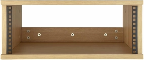 4U Wooden Desktop Studio Rack, Standard Rack for Equipment in Golden Oak Finish,The Perfect Solution for Keeping Your Studio Tidy and Organized audio rack,hi-fi component stand,media shelf,
