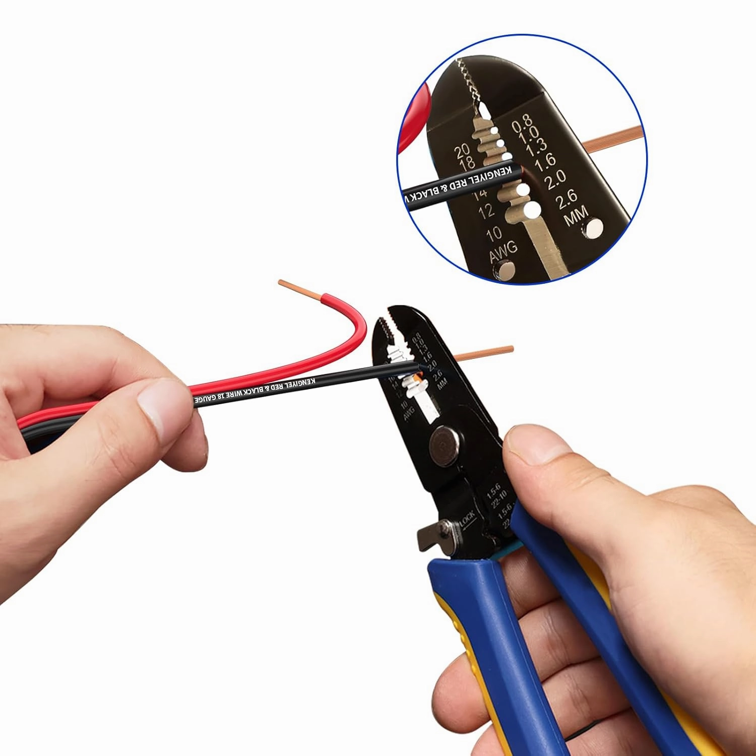 50FT 14 Gauge Speaker Wire 2 Conductors Red Black Cable Hookup LED Lighting Strips Electrical Wire Extension Cord 14/2 Gauge Wire Copper Clad Aluminum 12V/24V DC Cable Flexible Extension Cord