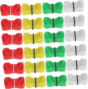 50pcs Fader Knob Replacement 4mm Inner Console Mixer Slider Fader Knobs Caps Mixer Caps Slider Accessories Buttons Plastic for Audio Equipment mixer console,audio mixing desk,DJ console,