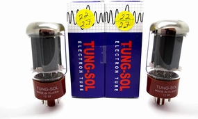 5881, Matched Pair, Glass, Chrome or Nickel, Tube, 2-Port, Instrument Amplifier Tubes tube amplifier,valve amp,audiophile tube stereo,