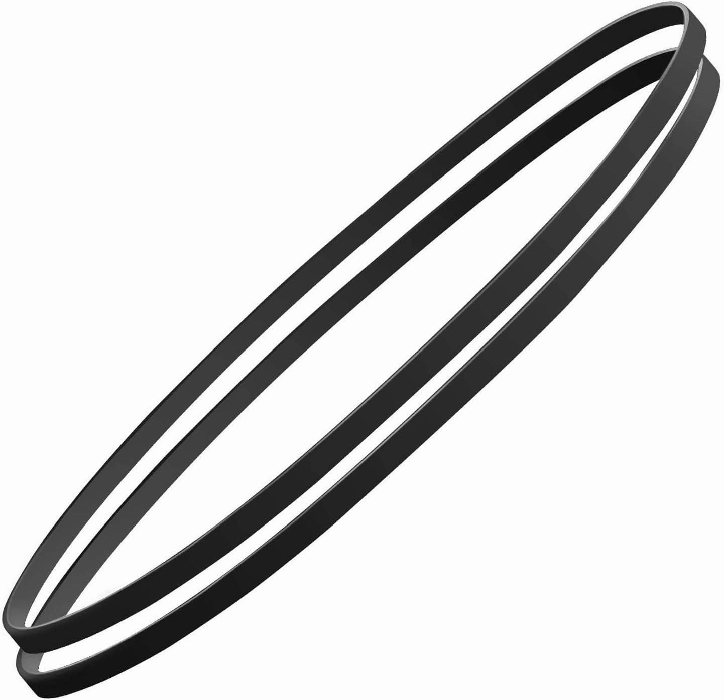 5 Pcs Different Specifications Turntable Belt Compatible with Technics SL-200, ATLP120, (5 Pcs Different Turntable Belt)