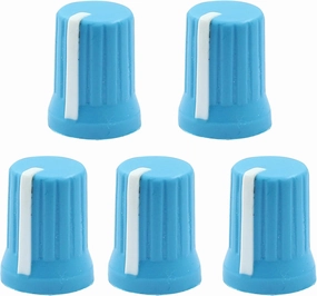 5 Pcs Universal EQ Rotary Knob Replacement Rubber Potentiometer Control Knob for DJ Controller Mixer Console Pioneer, Blue mixer console,audio mixing desk,DJ console,
