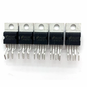 5Pcs LM1875T LM1875 TO-220 20W Audio Power Amplifier Integrated Circuit integrated amplifier,stereo receiver,hi-fi amp combo,