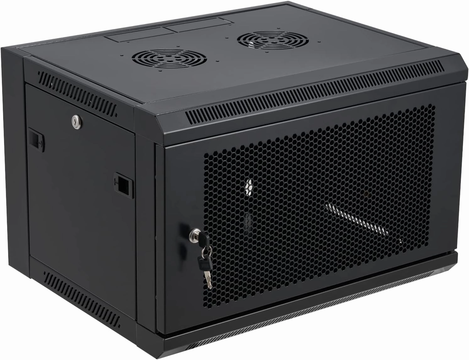 6U Wall Mount Server Cabinet Network Rack Vented Enclosure Locking Door equipment cabinet,AV gear cabinet,component enclosure,