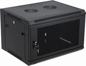 6U Wall Mount Server Cabinet Network Rack Vented Enclosure Locking Door equipment cabinet,AV gear cabinet,component enclosure,