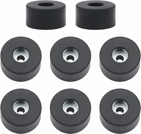 [8-Pack] 192310GS Anti Vibration Rubber Feet for Air Compressors, Generators & Pressure Washers Isolation Pads Compatible with Coleman Powermate 094-0026, Sanborn E106661, D091007 isolation pads,speaker feet,vibration dampeners,