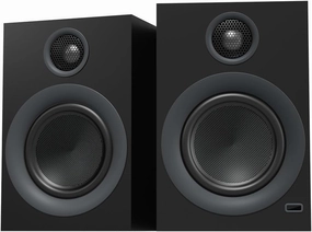 ABRAMTEK X20 Powered Bluetooth Bookshelf Speakers, aptX HD Bluetooth, USB & AUX Input, Sub Out (Pair) studio monitors,nearfield speakers,mixing reference monitors,